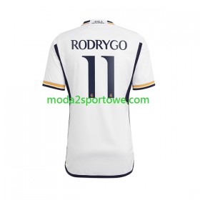 Koszulka Real Madryt Rodrygo Goes 11 Domowe Stroje Piłkarskie 2023/24 Krótki Rękaw